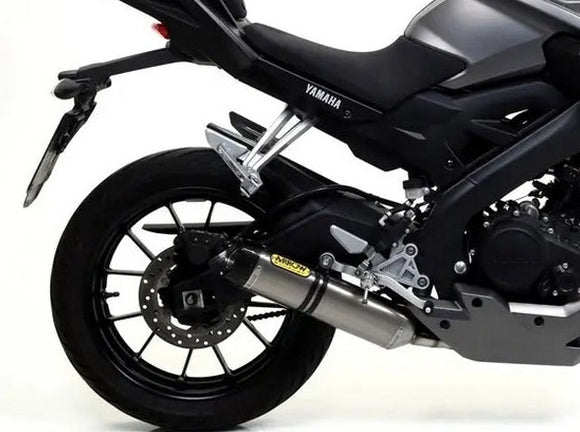 ARROW 51019MI+51518PK Yamaha R125 (2021+) Titanium Full Exhaust System 