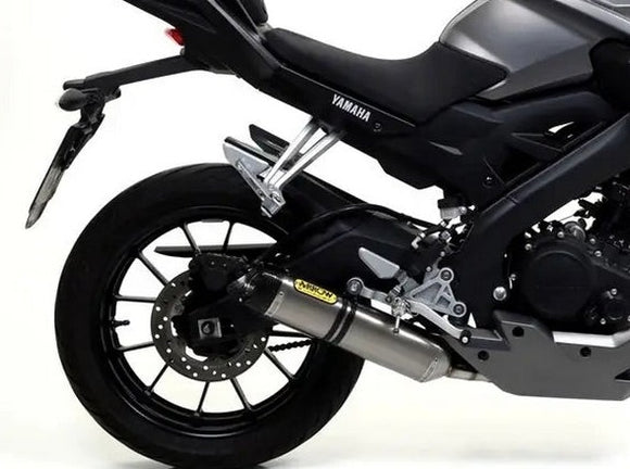 ARROW 51012MI+51513PK Yamaha MT125 (2014+) Titanium Full Exhaust System 