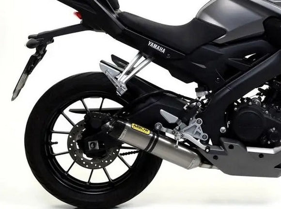 ARROW 51018KZ+51518PK Yamaha MT125 (2020+) Titanium Full Exhaust System 