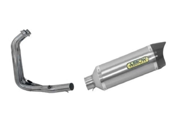 ARROW 71655KZ+71817PK Yamaha Tracer 700 (2020+) Titanium Full Exhaust System 