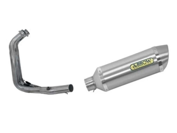 ARROW 71605MI+71817AO Yamaha MT07 (2014+) Aluminum Full Exhaust System 