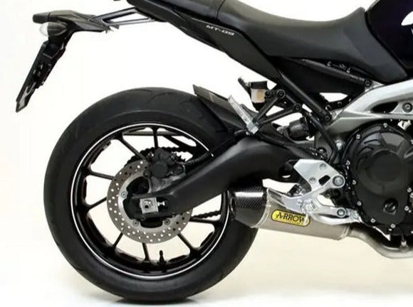 ARROW 71620MI+71812XKI Yamaha MT09 (2013+) Titanium Full Exhaust System 