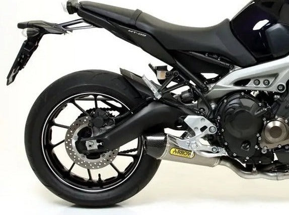 ARROW 71620KZ+71812XKI Yamaha MT09 (2013+) Steel Full Exhaust System 