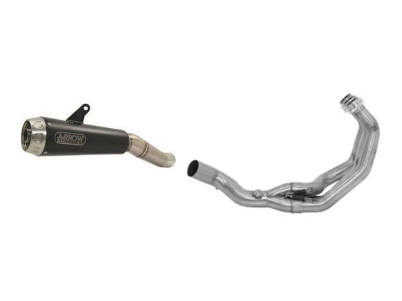 ARROW 71620MI+71215PRN Yamaha Tracer 900 (2015+) Steel Full Exhaust System 