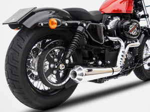 ZARD Harley Davidson Sportster 883 / XL883 (03/13) Full Exhaust System "Conical" – Accessories in the 2WheelsHero Motorcycle Aftermarket Accessories and Parts Online Shop