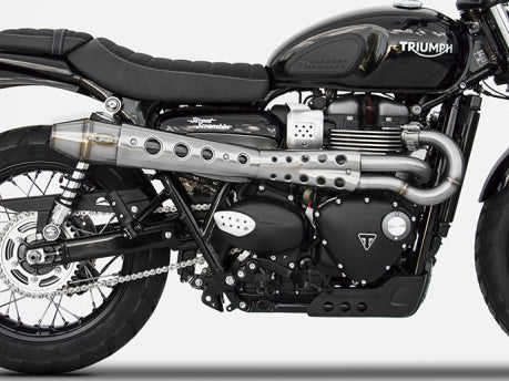 ZARD Triumph Street Scrambler (2021+) Full Exhaust System 