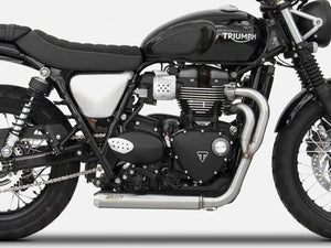 ZARD Triumph Street Scrambler (2021+) Full Exhaust System "Cross" (racing; low mount) – Accessories in the 2WheelsHero Motorcycle Aftermarket Accessories and Parts Online Shop