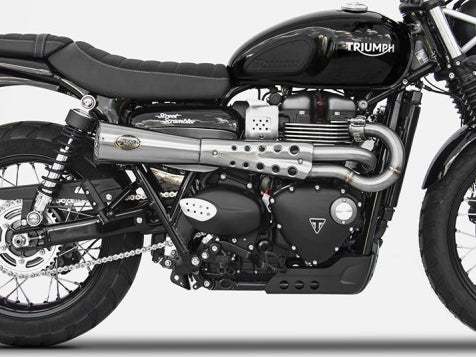 ZARD Triumph Street Scrambler (2021+) Full Exhaust System 