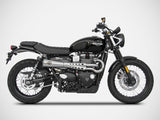 ZARD Triumph Street Scrambler (2021+) Full Exhaust System "Tiger 70" (racing; high mount) – Accessories in the 2WheelsHero Motorcycle Aftermarket Accessories and Parts Online Shop