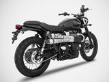 ZARD Triumph Street Scrambler (17/20) Twin Stainless Steel Slip-on Exhaust "Six Days" – Accessories in the 2WheelsHero Motorcycle Aftermarket Accessories and Parts Online Shop