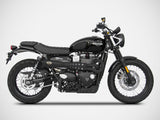 ZARD Triumph Street Scrambler (2021+) Full Exhaust System "Tiger 70" (racing; high mount) – Accessories in the 2WheelsHero Motorcycle Aftermarket Accessories and Parts Online Shop