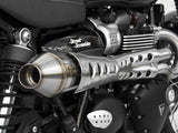 ZARD Triumph Street Scrambler (2021+) Full Exhaust System "Conical" (racing; high mount) – Accessories in the 2WheelsHero Motorcycle Aftermarket Accessories and Parts Online Shop