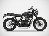 ZARD Triumph Street Scrambler (2021+) Full Exhaust System "Cross" (racing; low mount) – Accessories in the 2WheelsHero Motorcycle Aftermarket Accessories and Parts Online Shop