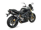 ZARD Triumph Street Triple 675 (08/12) Double Stainless Steel Slip-on Exhaust "Penta" (racing) – Accessories in the 2WheelsHero Motorcycle Aftermarket Accessories and Parts Online Shop