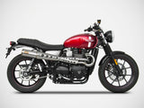 ZARD Triumph Bonneville Speed Twin 900 (2021+) Full Stainless Steel Exhaust System "Zuma" (racing) – Accessories in the 2WheelsHero Motorcycle Aftermarket Accessories and Parts Online Shop