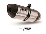 MIVV UY.027 YAMAHA YZF 1000 R1 (2007 - 2008) Underseat Dual Slip-on Exhaust "SUONO" (Stainless Steel; approved) – Accessories in the 2WheelsHero Motorcycle Aftermarket Accessories and Parts Online Shop