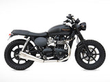 ZARD Triumph Thruxton 900 (03/07) Full Exhaust System "Short" (carburetor; low mount) – Accessories in the 2WheelsHero Motorcycle Aftermarket Accessories and Parts Online Shop