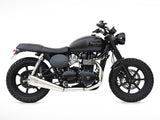 ZARD Triumph Thruxton 900 (08/16) Full Exhaust System "Short" (fuel injection; low mount) – Accessories in the 2WheelsHero Motorcycle Aftermarket Accessories and Parts Online Shop