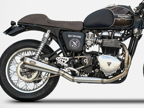 ZARD Triumph Thruxton 900 (03/07) Full Low-mount Exhaust System 