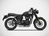 ZARD Triumph Bonneville T100 (2021+) Full Stainless Steel Exhaust System (racing) – Accessories in the 2WheelsHero Motorcycle Aftermarket Accessories and Parts Online Shop