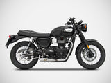 ZARD Triumph Bonneville T100 (17/20) Full Stainless Steel Exhaust System (racing) – Accessories in the 2WheelsHero Motorcycle Aftermarket Accessories and Parts Online Shop