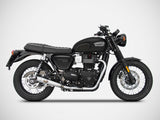 ZARD Triumph Bonneville T100 (2017+) Rear Exhaust Conversion Kit (OEM) – Accessories in the 2WheelsHero Motorcycle Aftermarket Accessories and Parts Online Shop