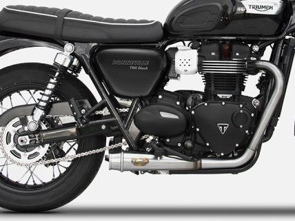 ZARD Triumph Bonneville T100 (2021+) Full Stainless Steel Exhaust System (racing) – Accessories in the 2WheelsHero Motorcycle Aftermarket Accessories and Parts Online Shop