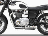 ZARD Triumph Bonneville T120 (16/20) Full Stainless Steel Exhaust System (racing) – Accessories in the 2WheelsHero Motorcycle Aftermarket Accessories and Parts Online Shop