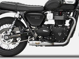 ZARD Triumph Bonneville T100 (17/20) Full Stainless Steel Exhaust System (racing) – Accessories in the 2WheelsHero Motorcycle Aftermarket Accessories and Parts Online Shop