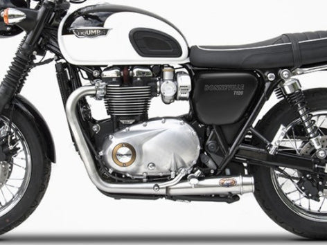 ZARD Triumph Bonneville T120 (2021+) Full Stainless Steel Exhaust System (racing) – Accessories in the 2WheelsHero Motorcycle Aftermarket Accessories and Parts Online Shop