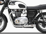 ZARD Triumph Bonneville T120 (2021+) Full Stainless Steel Exhaust System (racing) – Accessories in the 2WheelsHero Motorcycle Aftermarket Accessories and Parts Online Shop