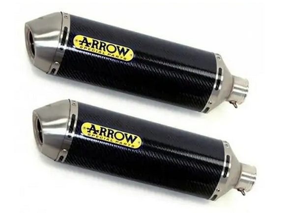 ARROW 71755MO Kawasaki Z1000 (2014+) Carbon Slip-on Exhaust 