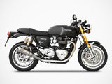 ZARD Triumph Thruxton 1200R (17/20) Double Slip-on Exhaust Kit – Accessories in the 2WheelsHero Motorcycle Aftermarket Accessories and Parts Online Shop