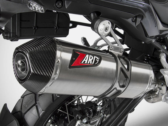 ZARD Benelli TRK 502X (21/22) Slip-on Exhaust (EU Homologated) – Accessories in the 2WheelsHero Motorcycle Aftermarket Accessories and Parts Online Shop
