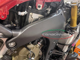 CARBONVANI Ducati Panigale V4 / V4S (2022+) Carbon Fuel Tank Frame Covers – Accessories in the 2WheelsHero Motorcycle Aftermarket Accessories and Parts Online Shop