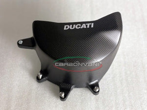 CARBONVANI Ducati Streetfighter V4 (2020+) Carbon Clutch Cover Protection (for OEM clutch) – Accessories in the 2WheelsHero Motorcycle Aftermarket Accessories and Parts Online Shop