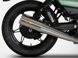 ZARD Moto Guzzi V7 850 (2021+) Double Slip-on Exhaust – Accessories in the 2WheelsHero Motorcycle Aftermarket Accessories and Parts Online Shop