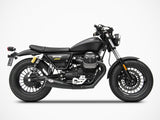 ZARD Moto Guzzi V9 Bobber / V9 Roamer (16/19) Double Slip-on Exhaust "Big" – Accessories in the 2WheelsHero Motorcycle Aftermarket Accessories and Parts Online Shop