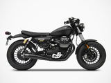 ZARD Moto Guzzi V9 Bobber / V9 Roamer (16/19) Double Slip-on Exhaust "Slim" – Accessories in the 2WheelsHero Motorcycle Aftermarket Accessories and Parts Online Shop