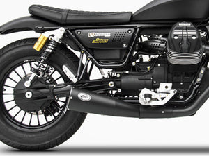 ZARD Moto Guzzi V9 Bobber / V9 Roamer (16/19) Double Slip-on Exhaust "Big" – Accessories in the 2WheelsHero Motorcycle Aftermarket Accessories and Parts Online Shop