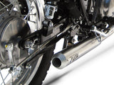 ZARD Kawasaki W800 (10/17) Full Exhaust System "Cross" – Accessories in the 2WheelsHero Motorcycle Aftermarket Accessories and Parts Online Shop