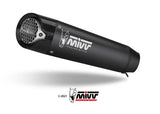 MIVV V.004 MV AGUSTA BRUTALE 800 / RR (2017+) Slip-on Exhaust "X-M5" (black; not approved) – Accessories in the 2WheelsHero Motorcycle Aftermarket Accessories and Parts Online Shop