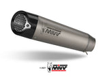 MIVV KT.028 KTM 1290 SUPERDUKE R ( 2020 / 23 ) Dual Slip-on Underseat Exhaust "X-M5" (titanium; approved) – Accessories in the 2WheelsHero Motorcycle Aftermarket Accessories and Parts Online Shop