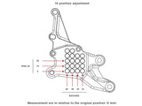 Y015 - BONAMICI RACING Yamaha YZF-R7 (2022+) Adjustable Rearset – Accessories in the 2WheelsHero Motorcycle Aftermarket Accessories and Parts Online Shop