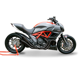 HP CORSE Ducati Diavel Dual Slip-on Exhaust "Hydroform Evolution Black" (EU homologated) – Accessories in the 2WheelsHero Motorcycle Aftermarket Accessories and Parts Online Shop