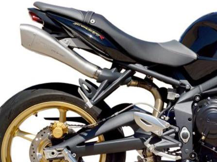 HP CORSE Triumph Street Triple (08/12) Dual Slip-on Exhaust 