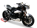 HP CORSE Triumph Speed Triple 1050 (11/15) Slip-on Exhaust "Hydroform Black" (EU homologated) – Accessories in the 2WheelsHero Motorcycle Aftermarket Accessories and Parts Online Shop