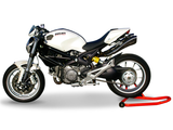 HP CORSE Ducati Monster 1100/796/696 Dual Slip-on Exhaust "Hydroform Black" (EU homologated) – Accessories in the 2WheelsHero Motorcycle Aftermarket Accessories and Parts Online Shop