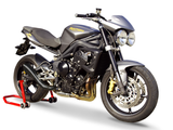 HP CORSE Triumph Street Triple (08/12) Slip-on Exhaust "Hydroform Black" (EU homologated) – Accessories in the 2WheelsHero Motorcycle Aftermarket Accessories and Parts Online Shop