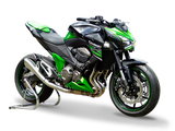 HP CORSE Kawasaki Z800/E Slip-on Exhaust "Hydroform Satin" (EU homologated) – Accessories in the 2WheelsHero Motorcycle Aftermarket Accessories and Parts Online Shop